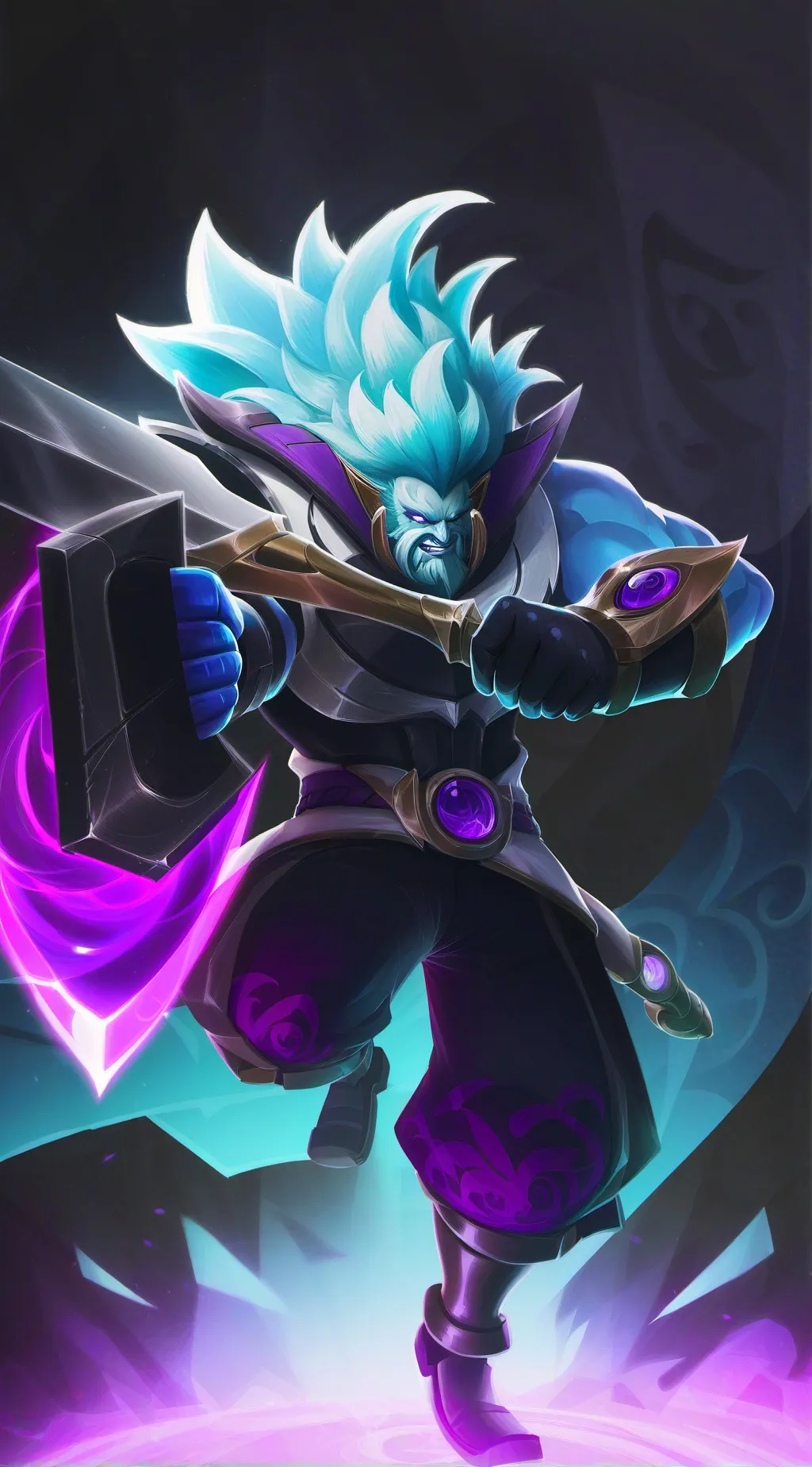 ai character: Radioapple but.... background