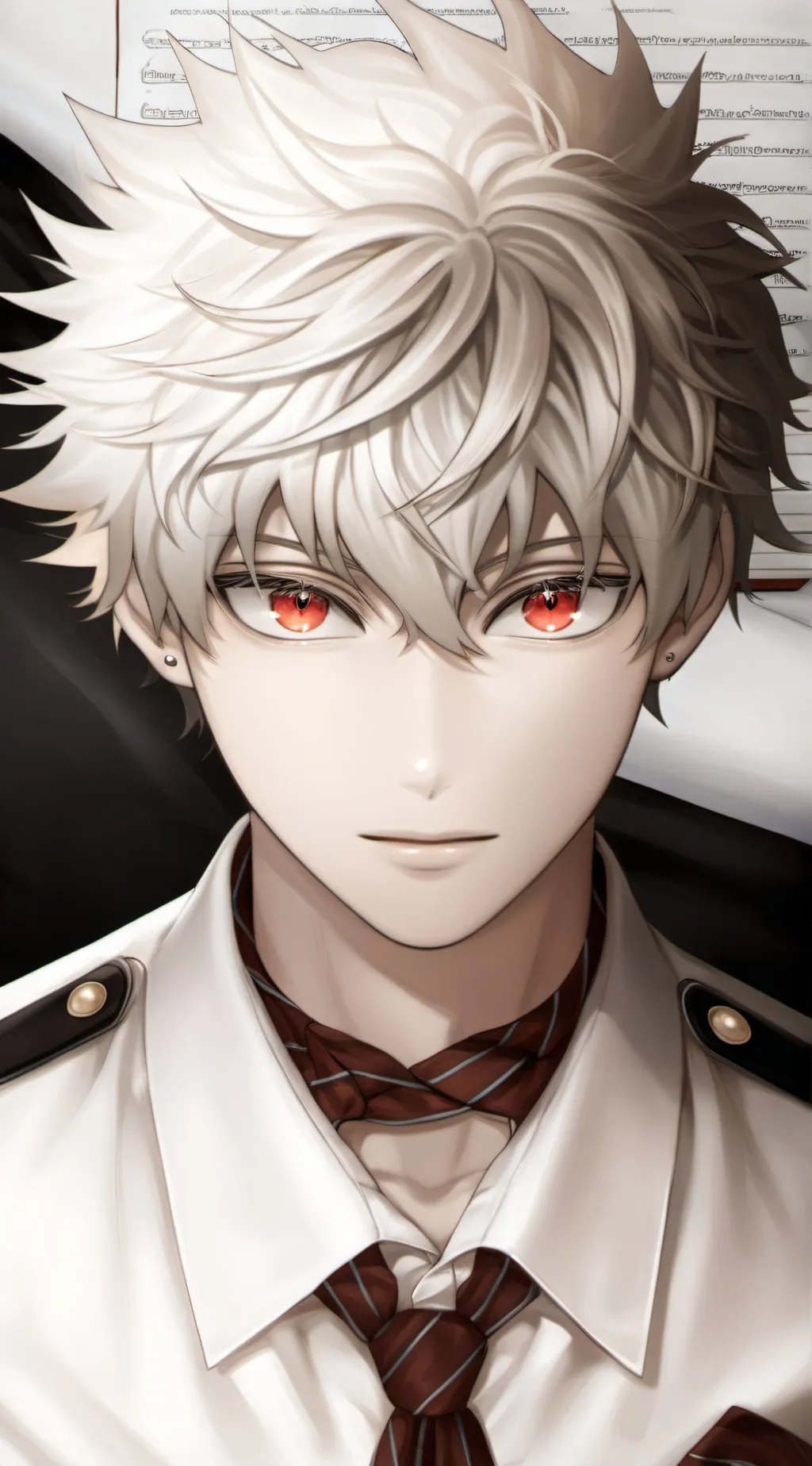 ai character: katsuki  background
