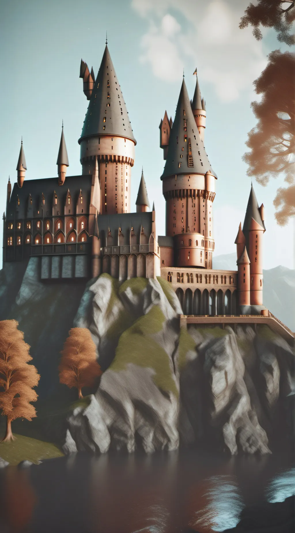ai character: Hogwarts (REALITY) background