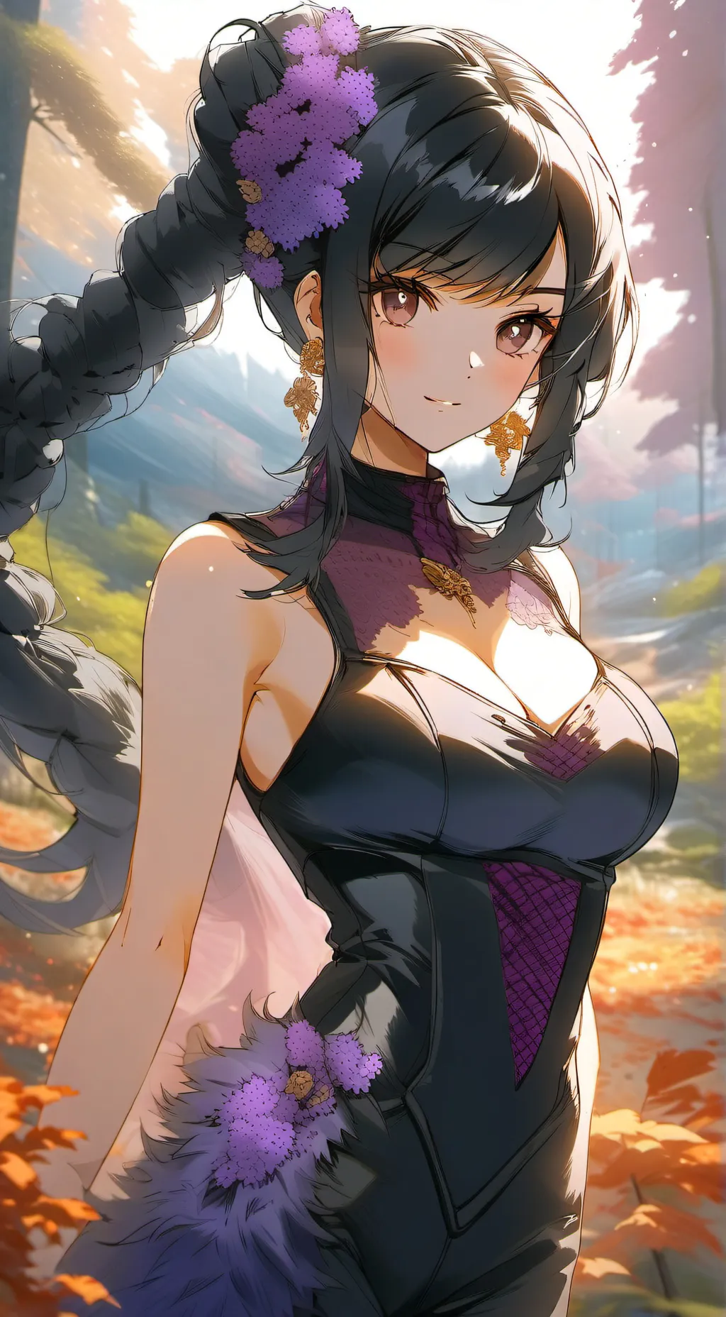 ai character: Zoeyana background