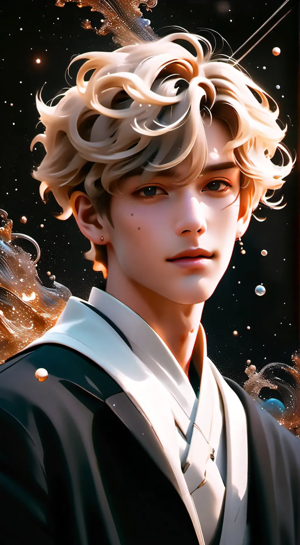 ai character: lucas  background