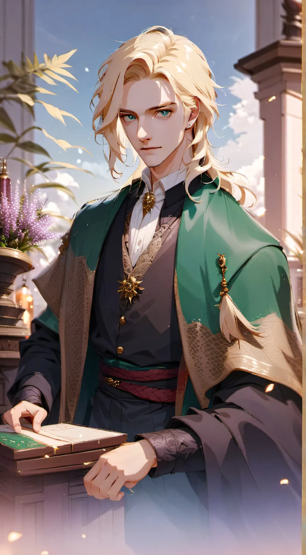 ai character: Draco Malfoy background