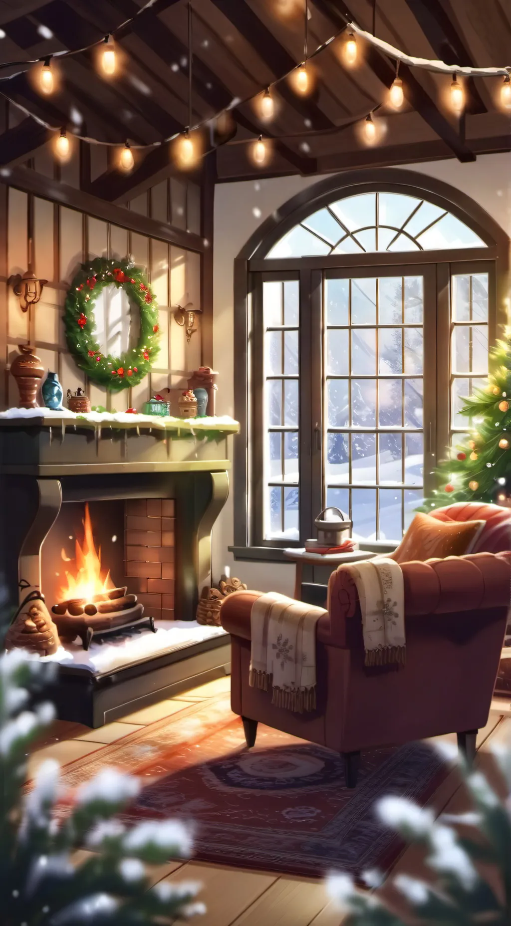 ai character: MHA WINTERRRR background