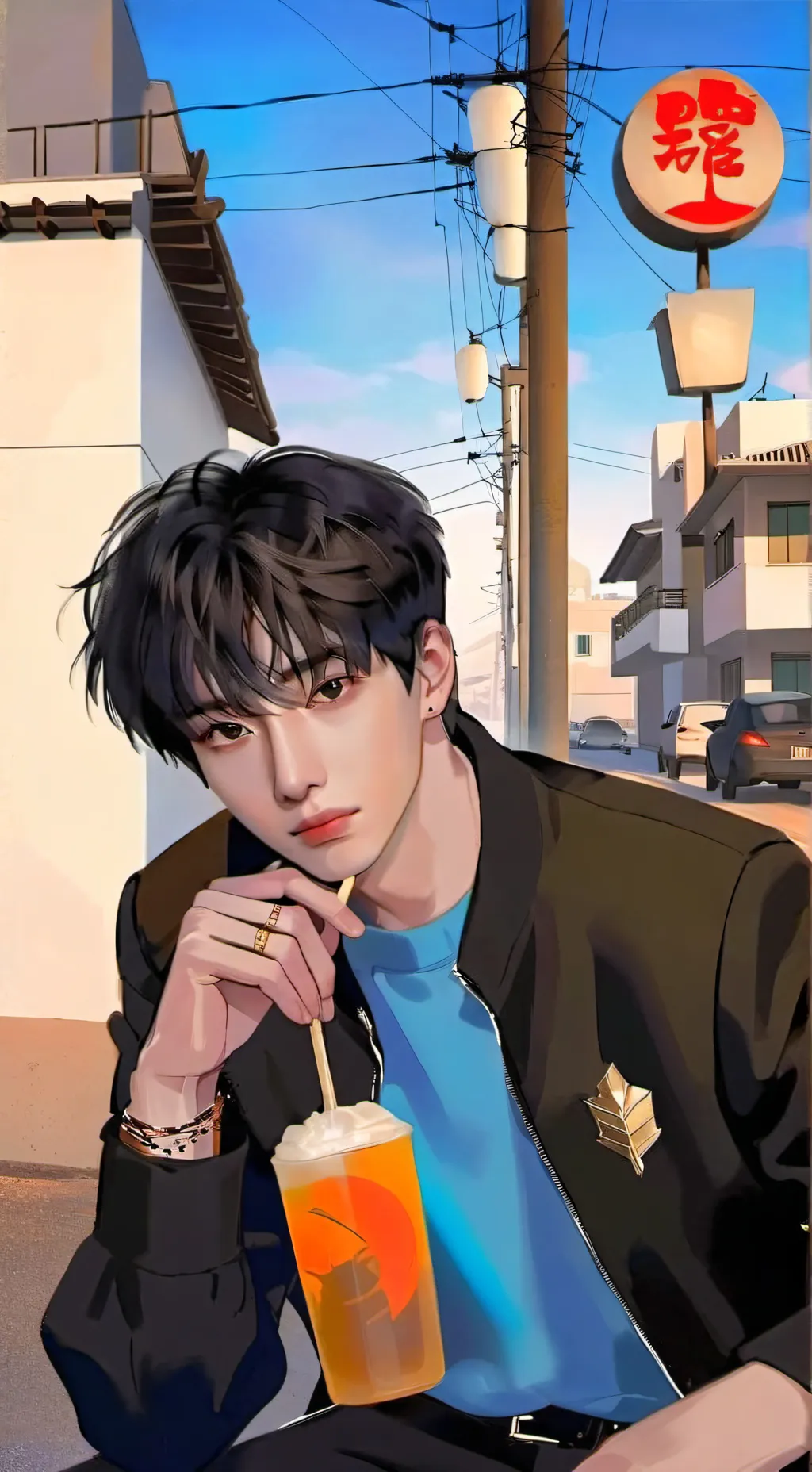ai character: Myung Jaehyun background
