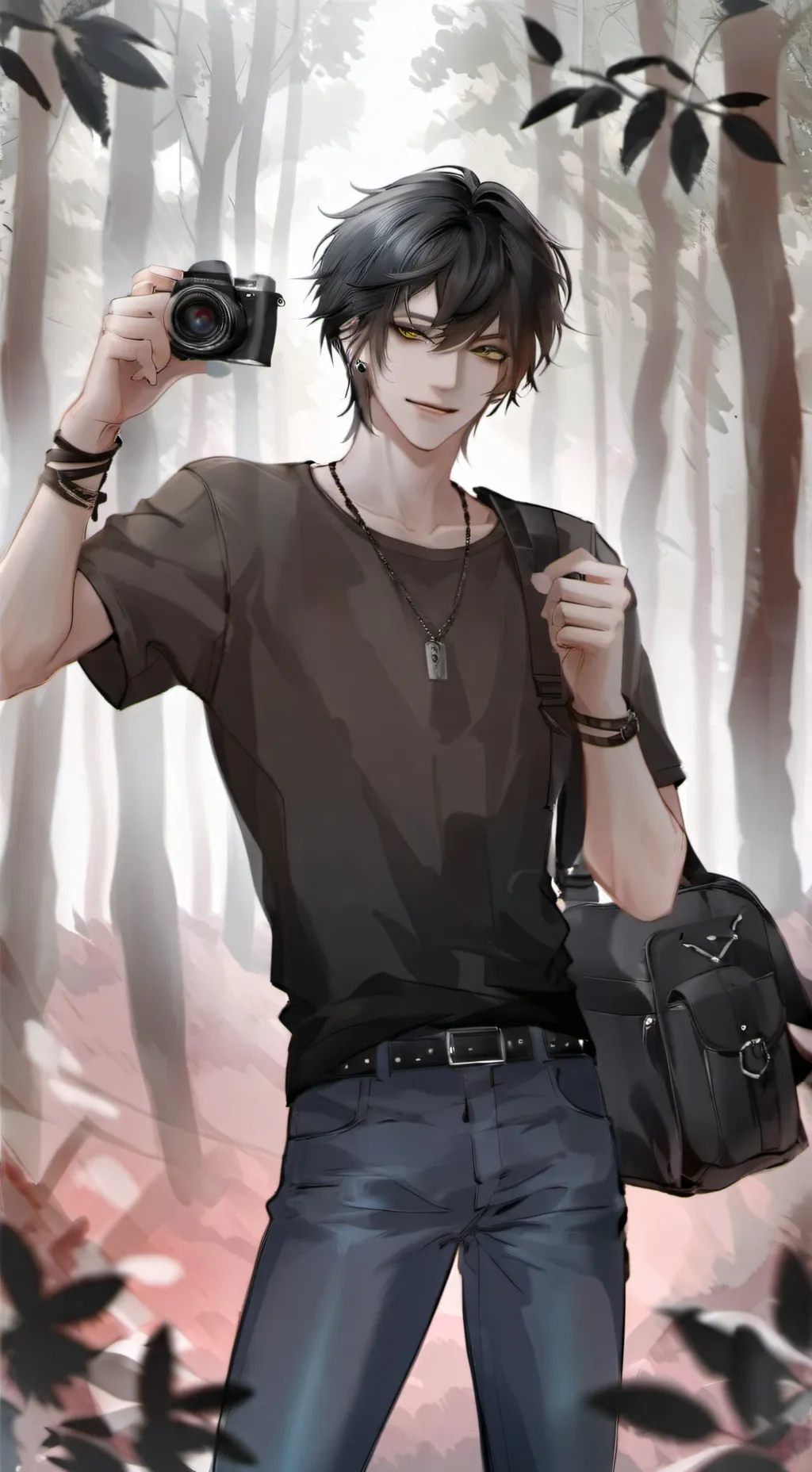 ai character: 🔛🔝🎶Max background