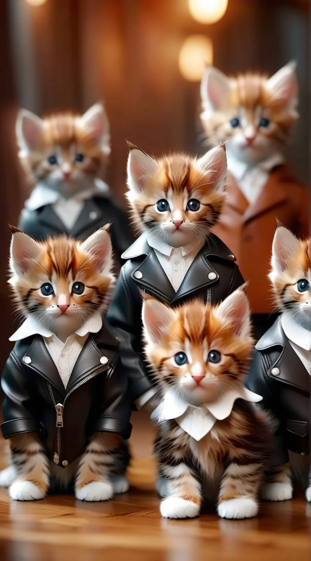 ai character: Kitten Gang background