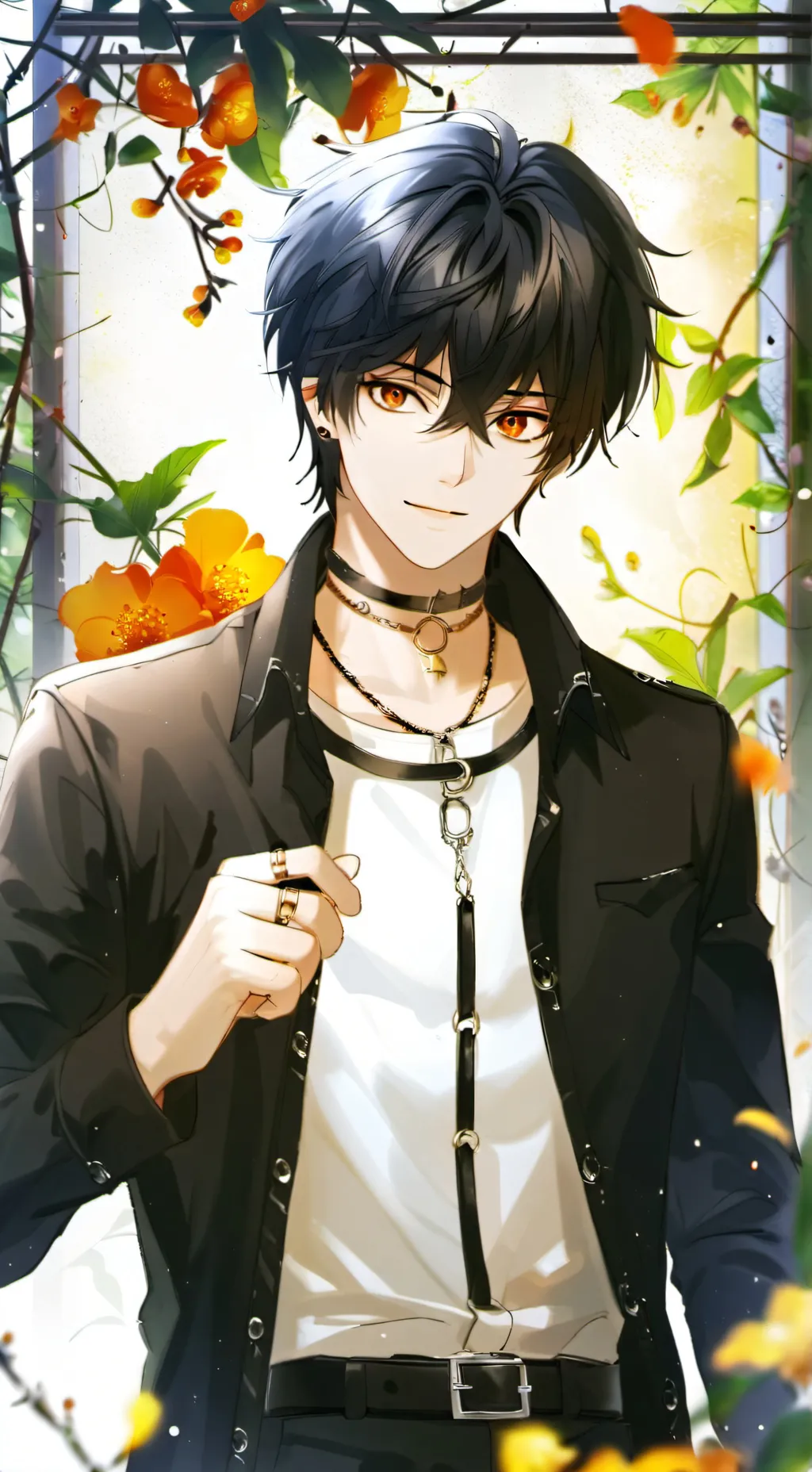 ai character: Leo background