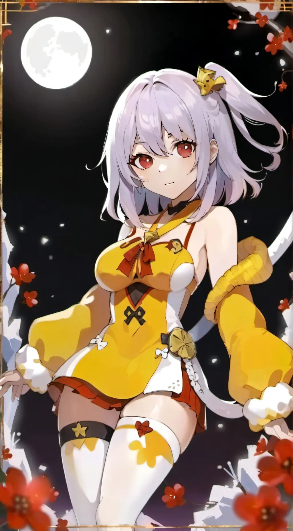ai character: Wedding day￼ background