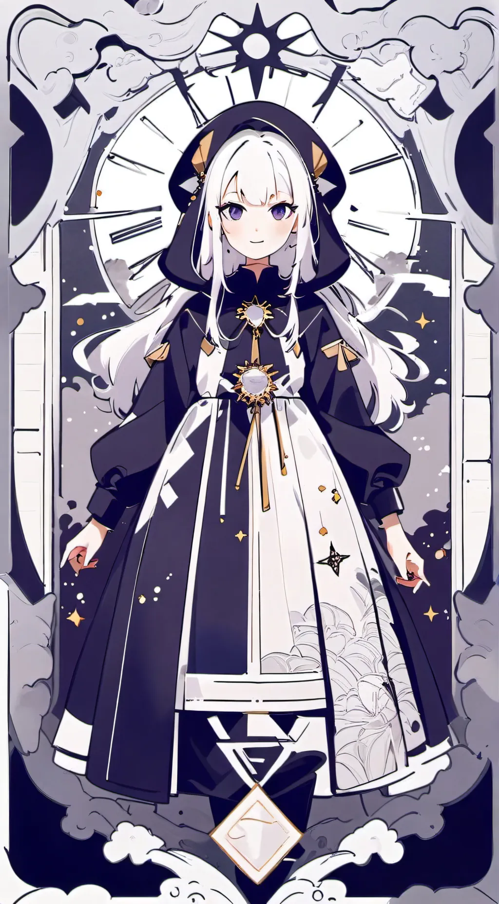 ai character: Athena  background