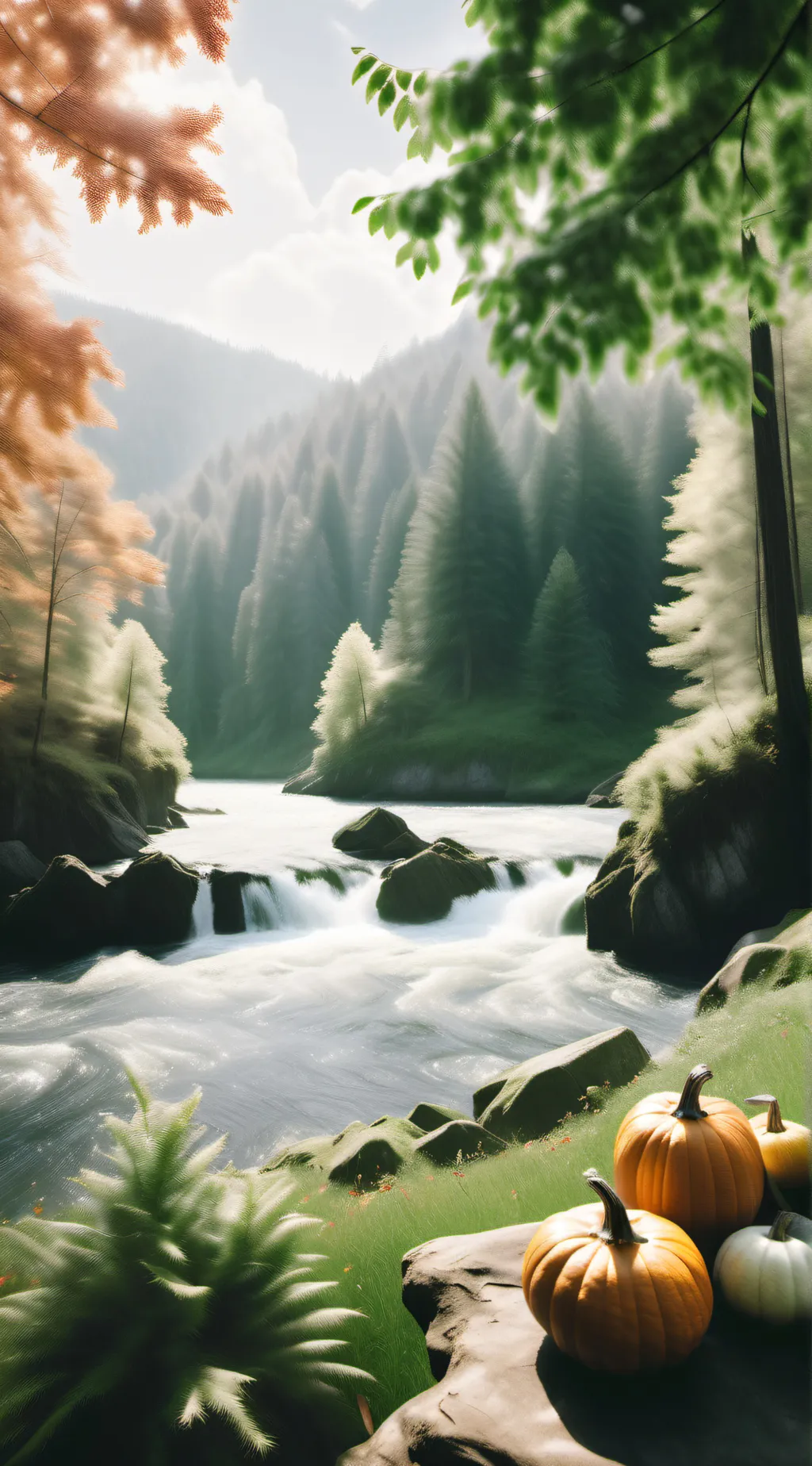 ai character: Cod Thanksgiving  background