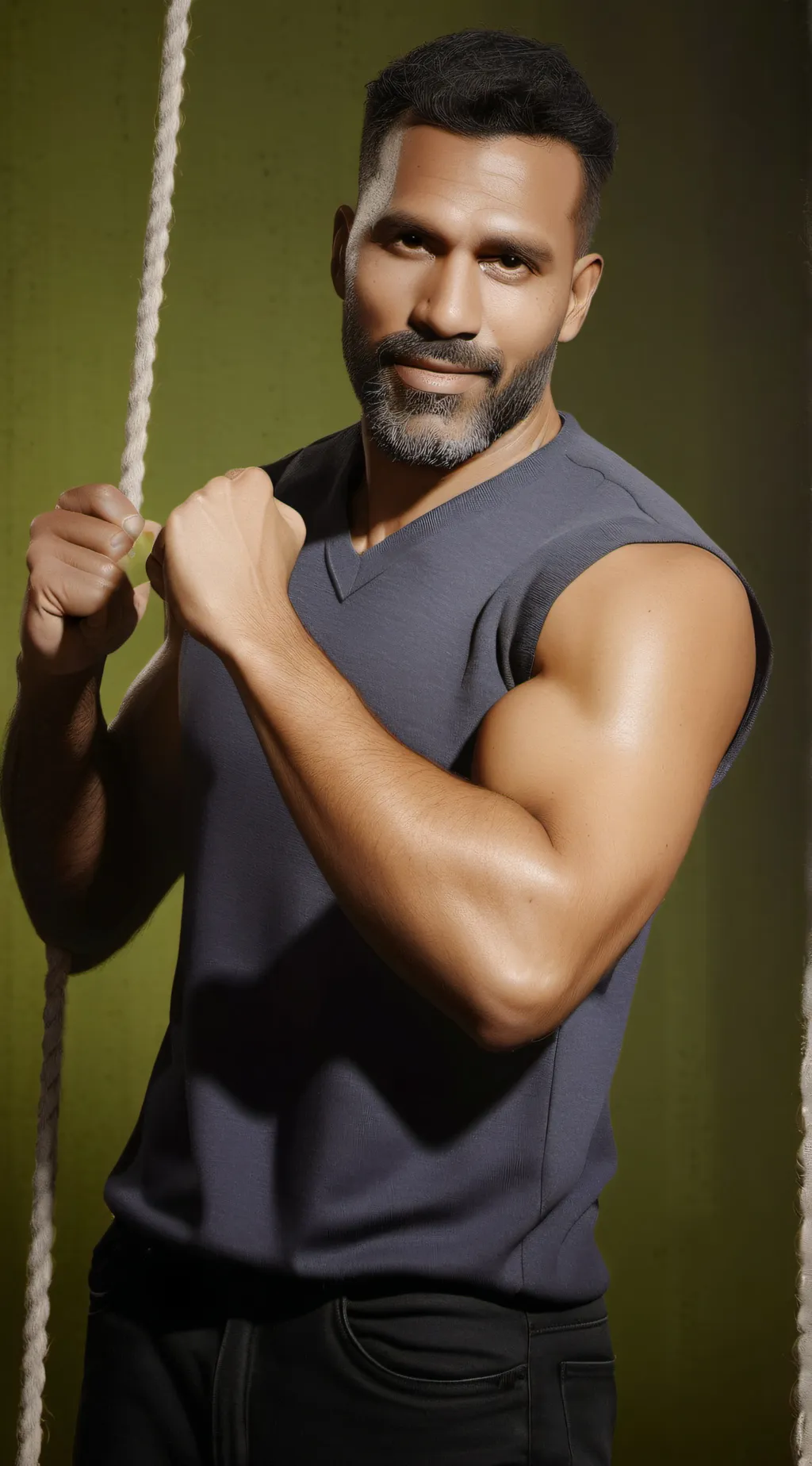 ai character: Ryan  background