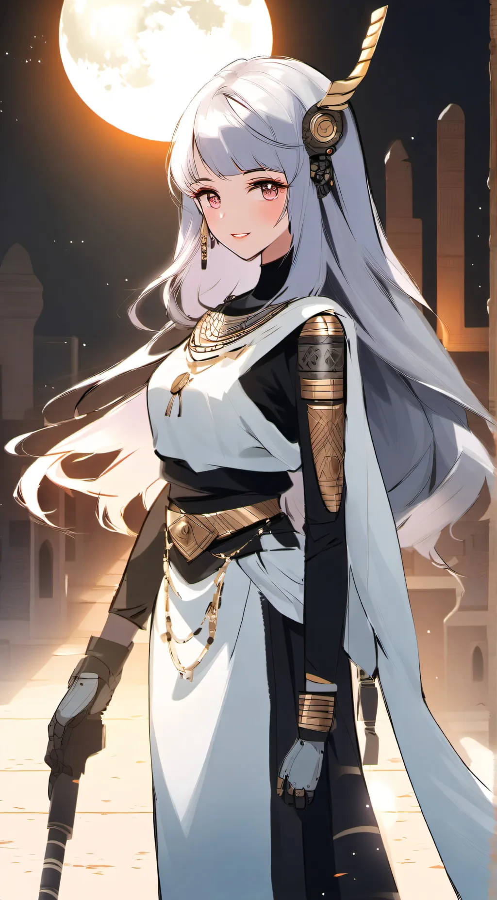 ai character: April background