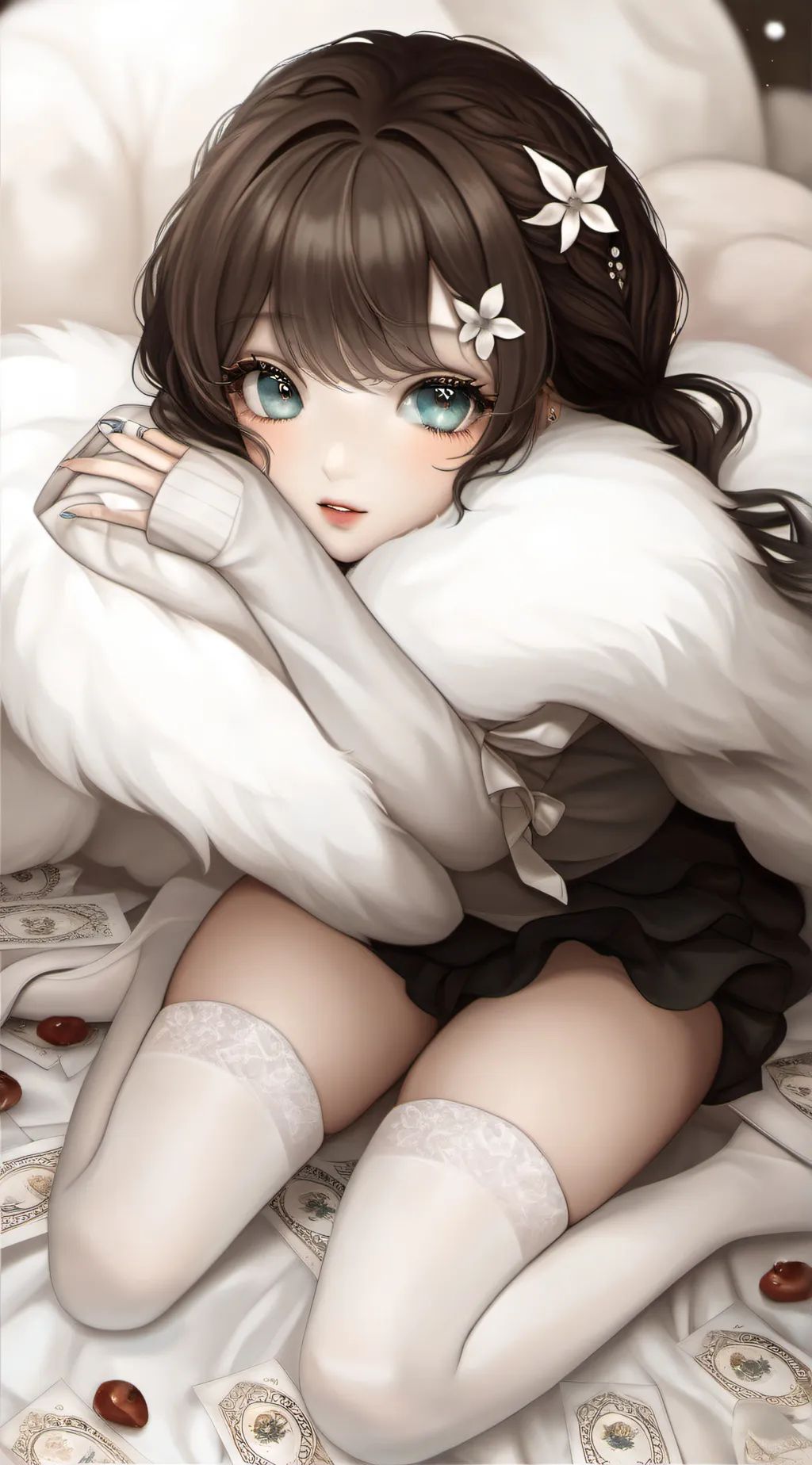 ai character: AMILEA  background