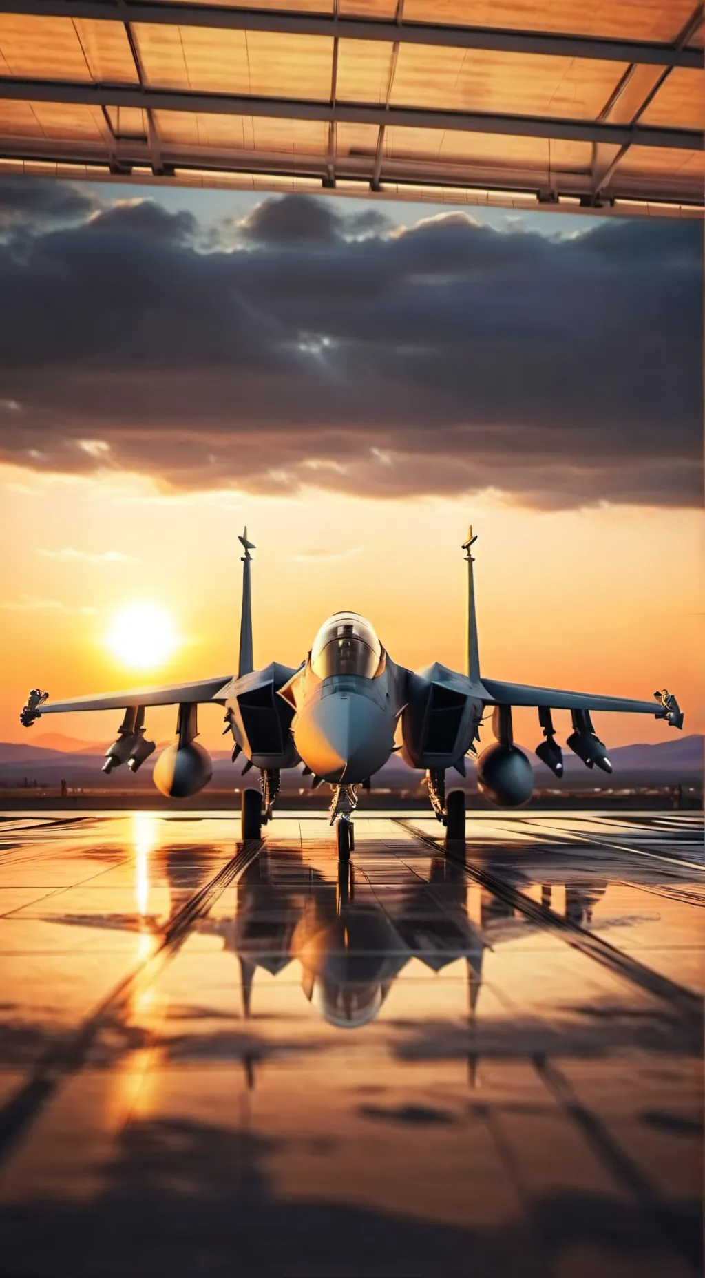 ai character: F-15 Eagle  background