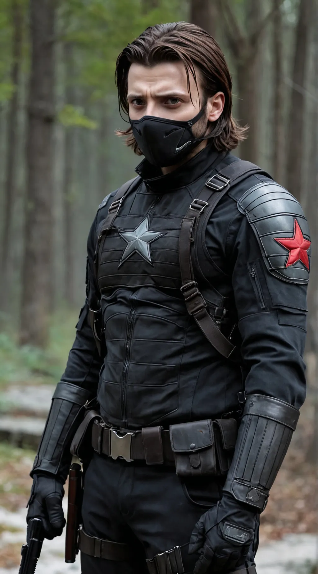 ai character: The Winter Soldier background