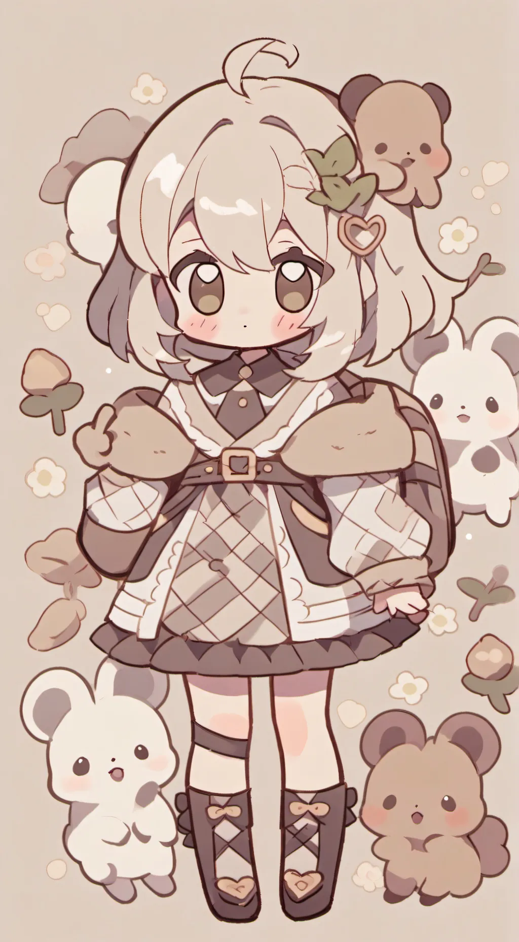 ai character: нори❤️ background