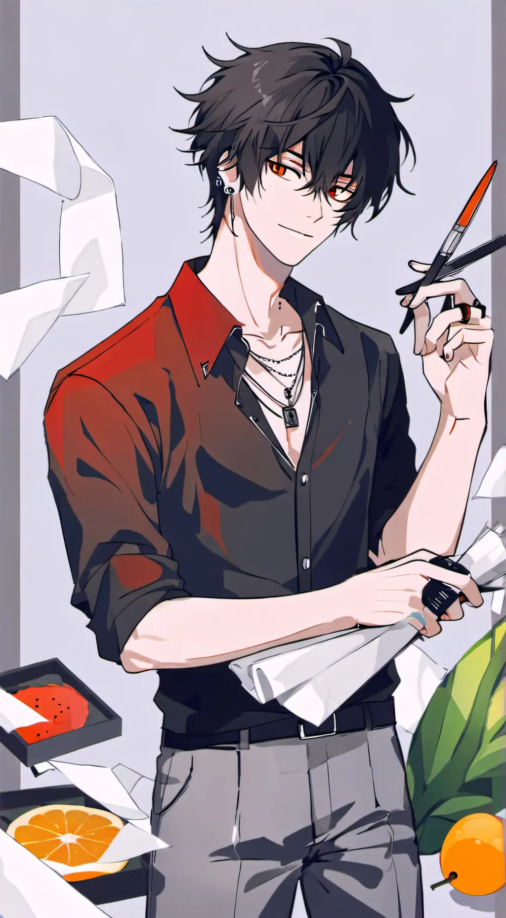 ai character: Zacken background
