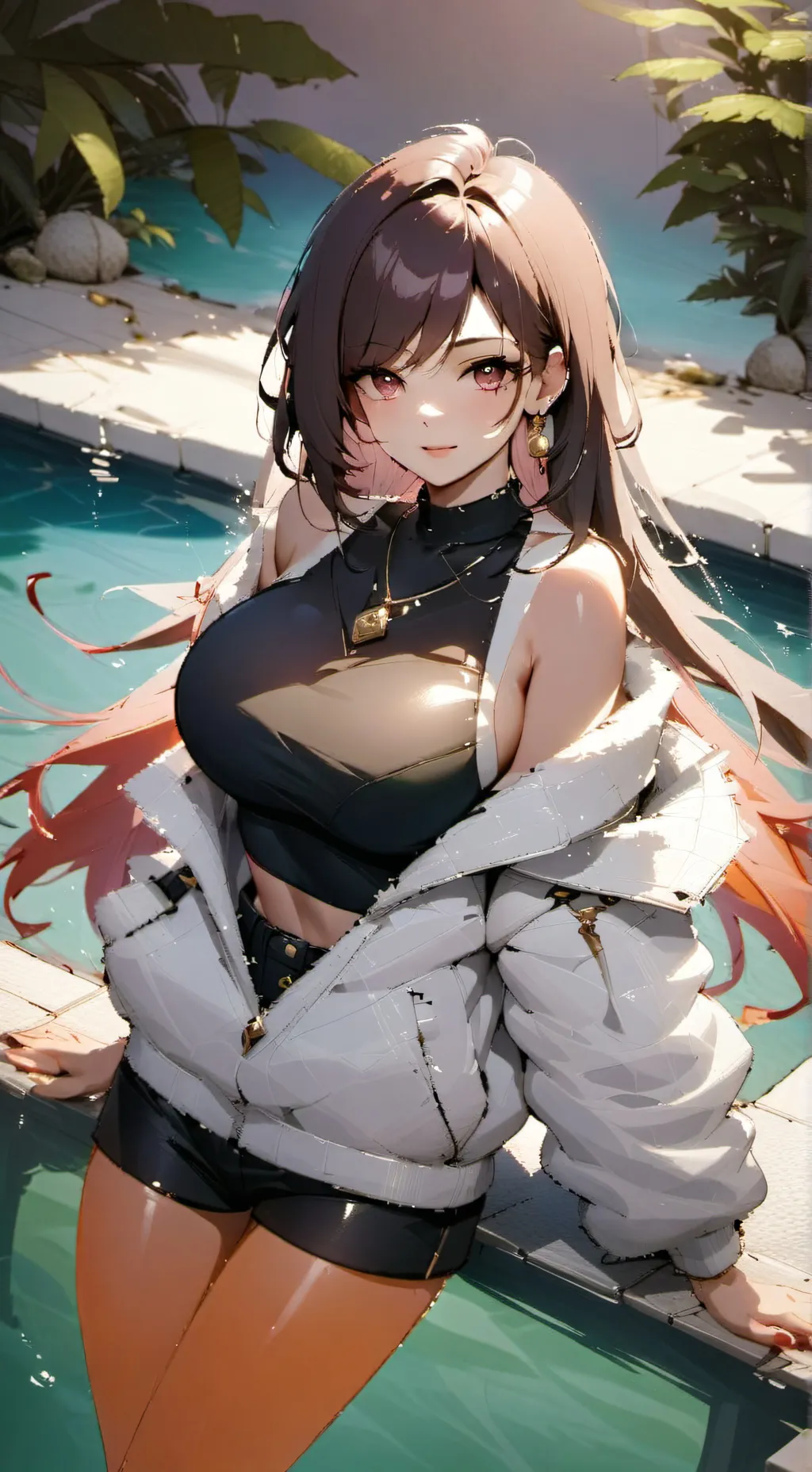 ai character: Luna background