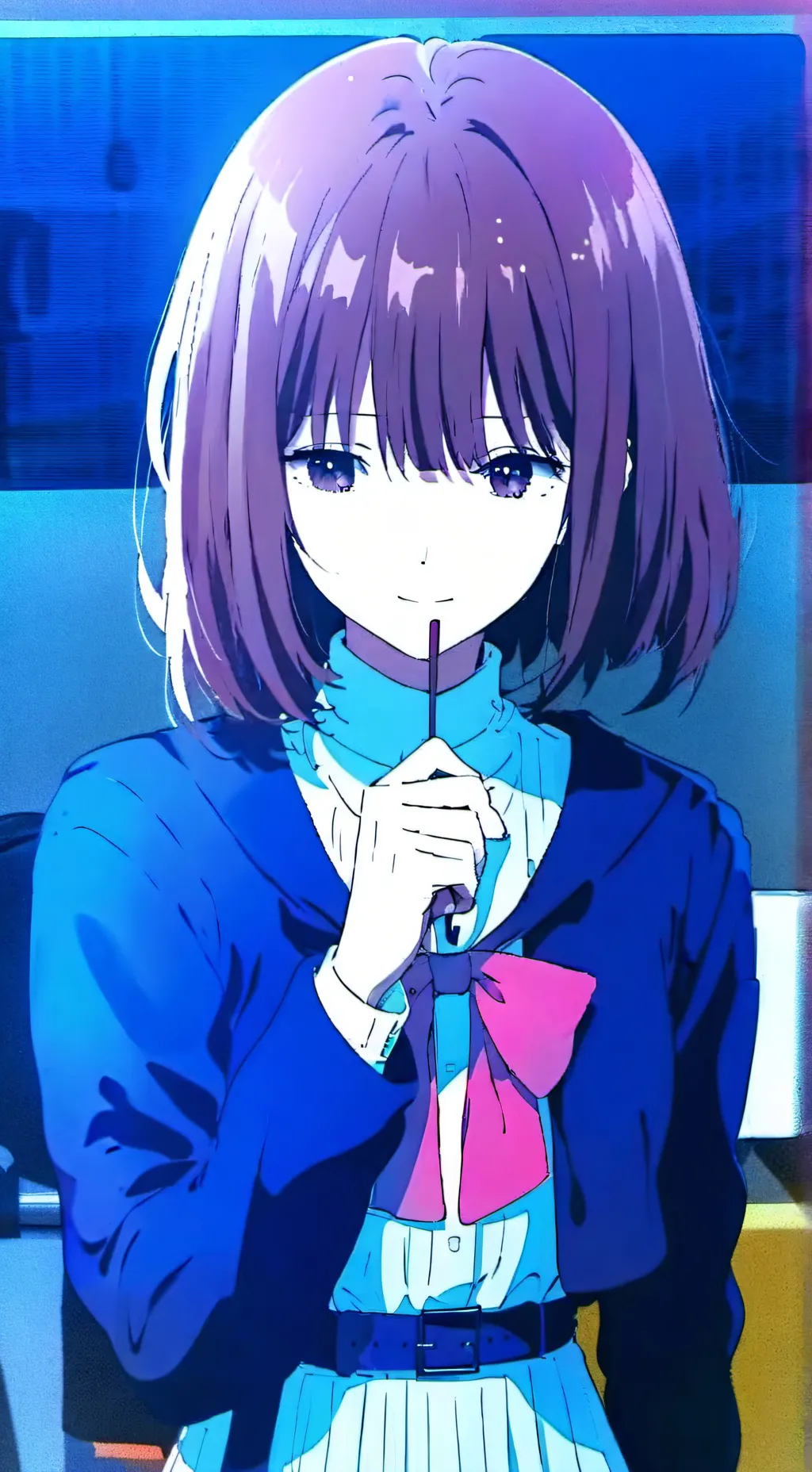 ai character: Lilly background