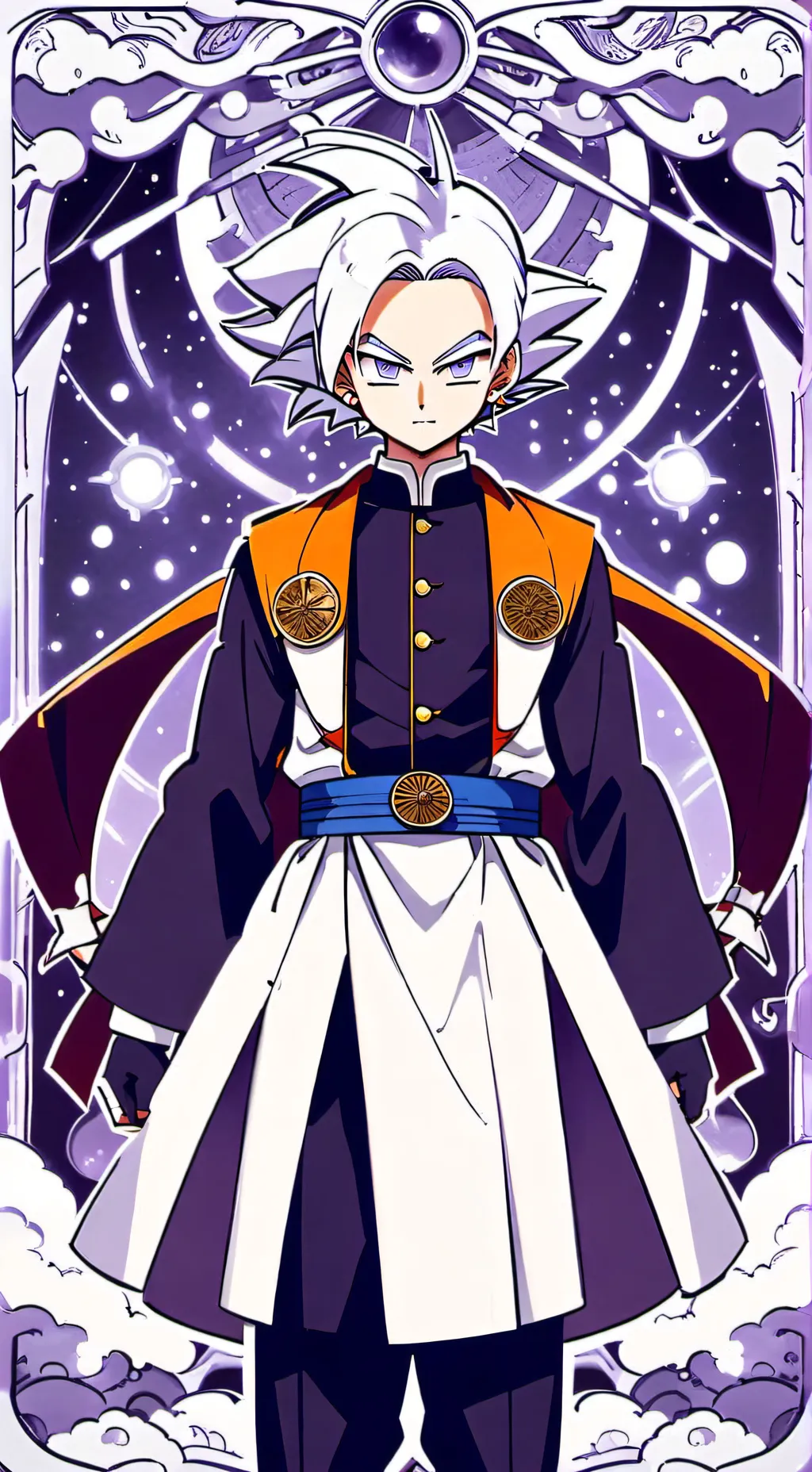 ai character: grand priest dad background