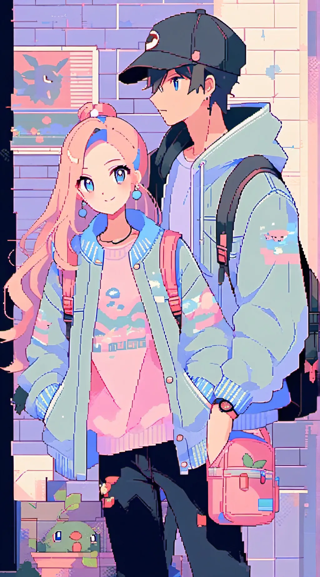 ai character: Pokemon Students background