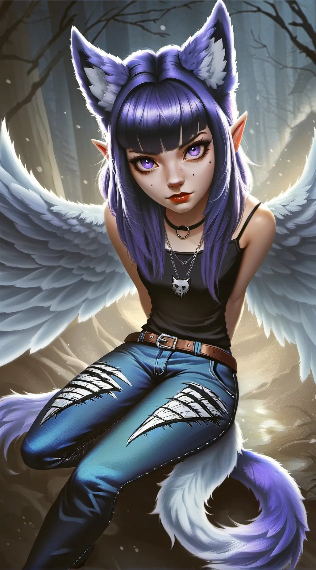 ai character: hunter (my hh oc) background