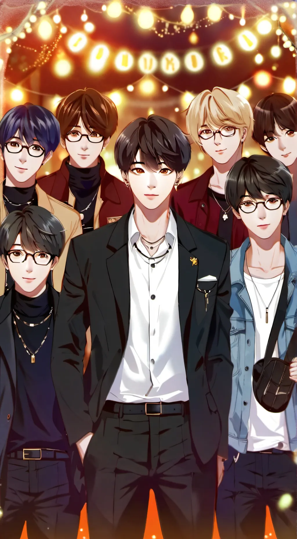 ai character: BTS background