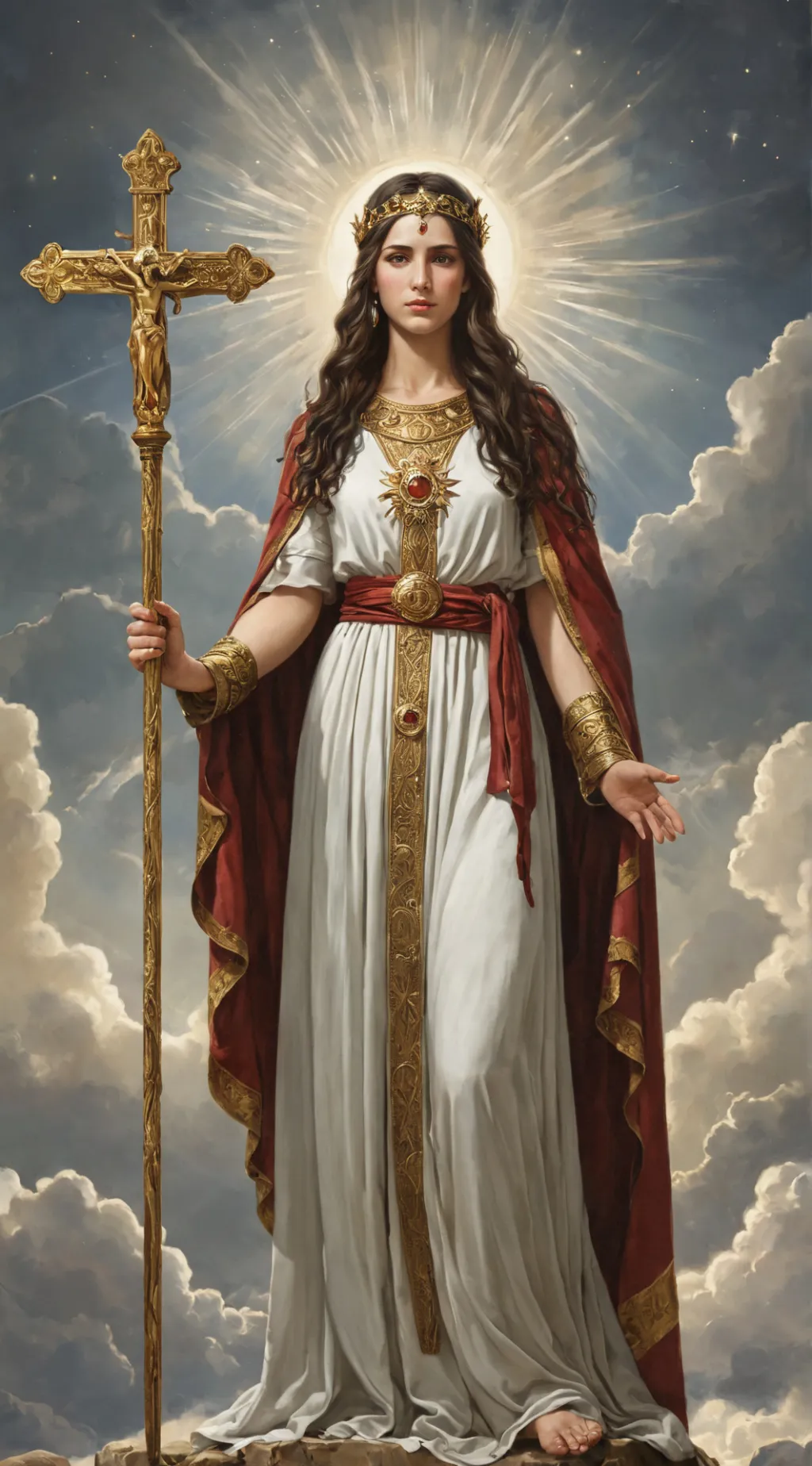 ai character: God. background