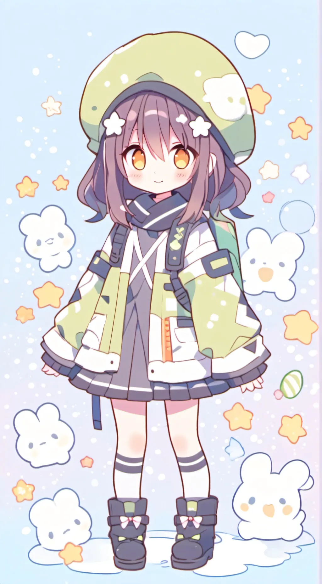 ai character: Daisy  background