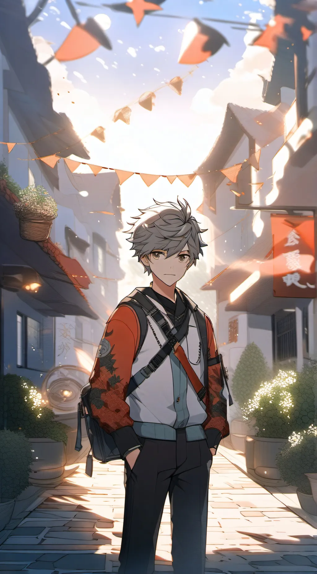 ai character: Erick  background