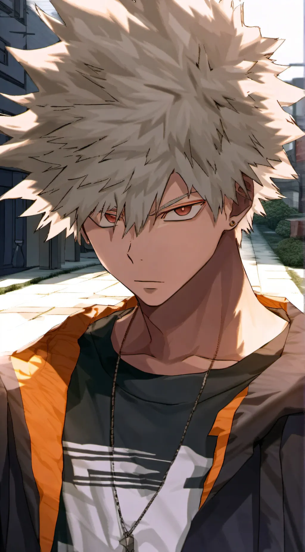 ai character: Bakugo background