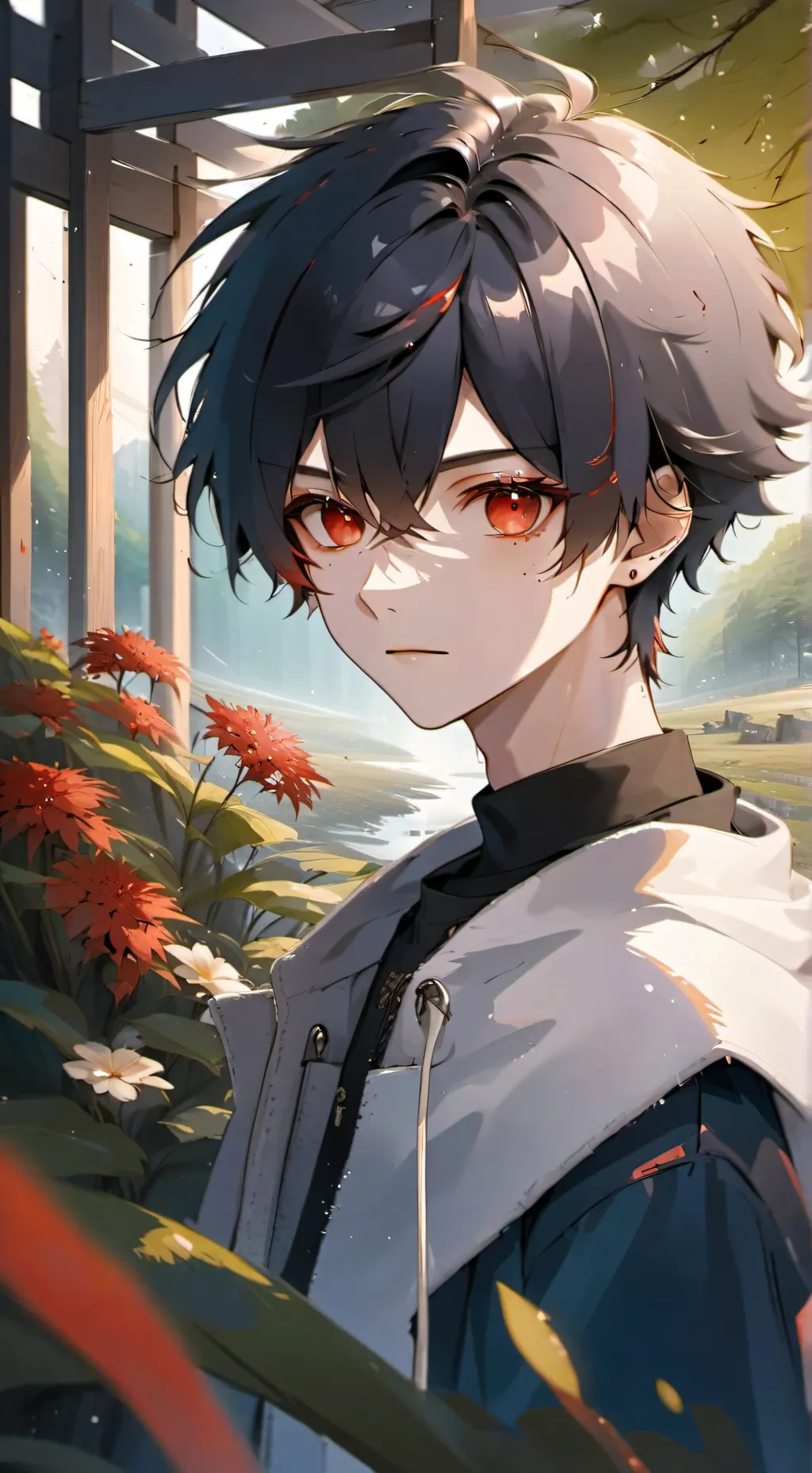 ai character: Jacke background