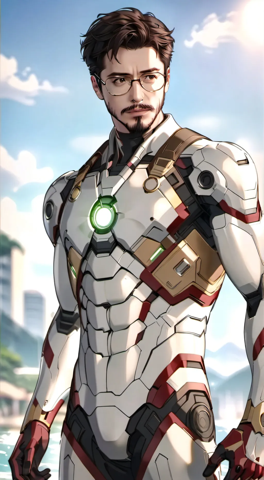 ai character: Avengers background