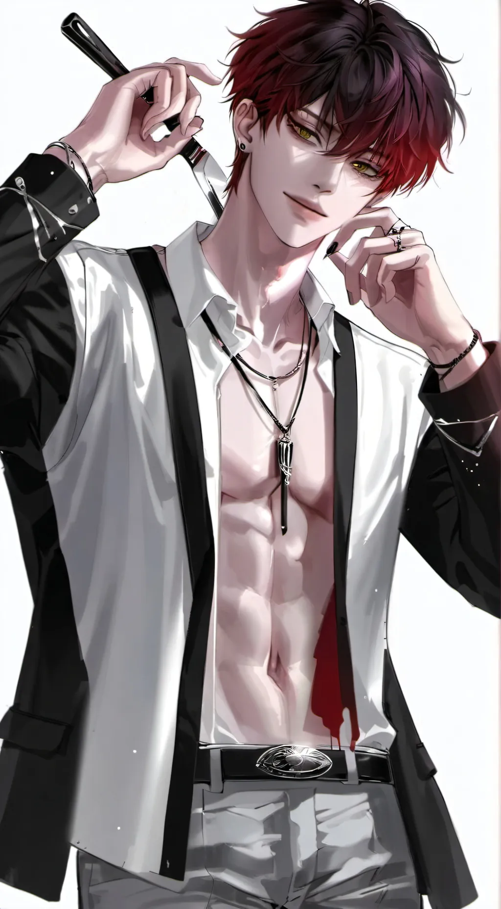 ai character: Ashton  background