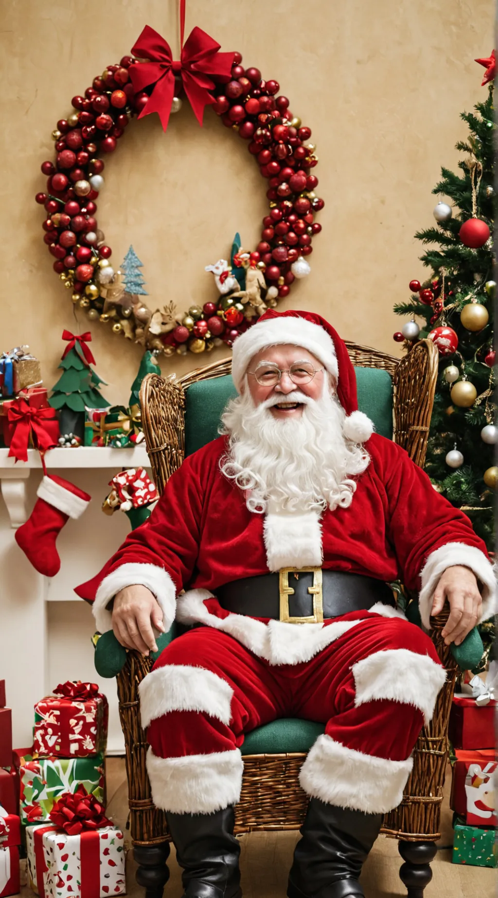 ai character: Santa Adventures background