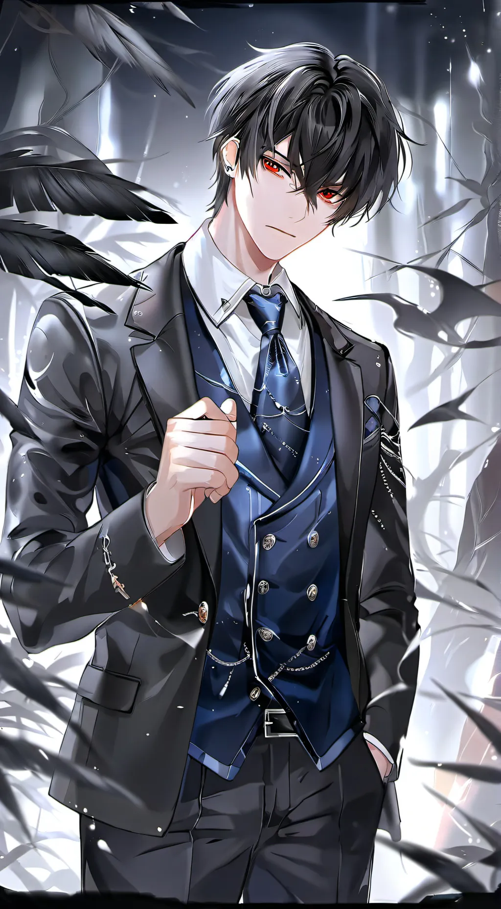 ai character: Xander💫 background