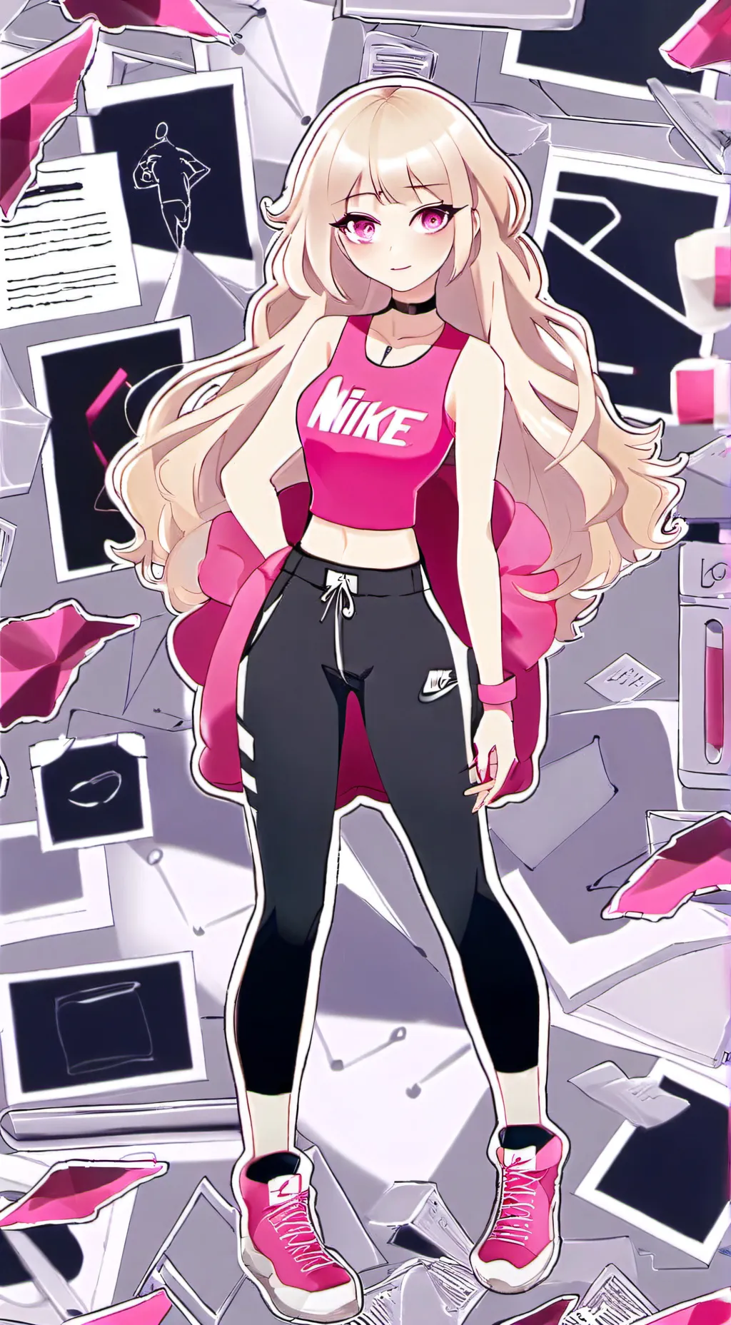 ai character: 👸🏻Pick me🌺 background