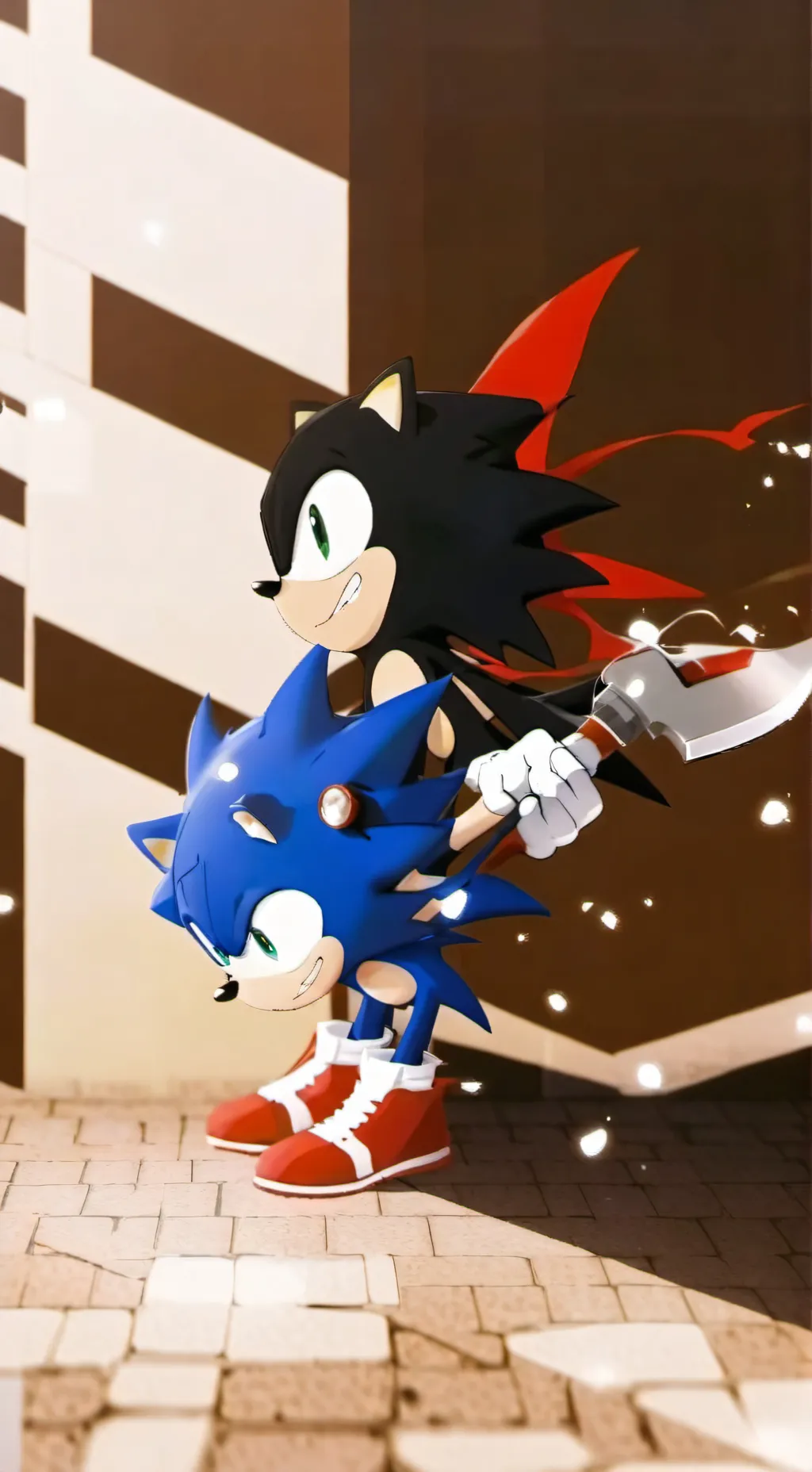 ai character: sonic background
