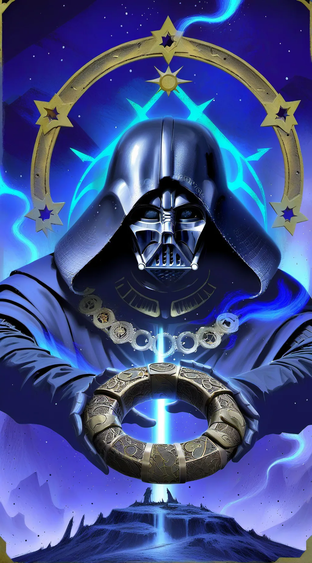 ai character: Star wars ⭐ background