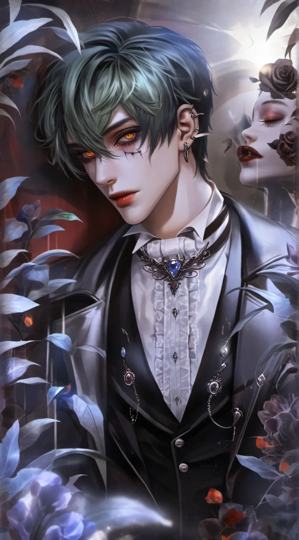 ai character: +_/ JACOB \_+ background