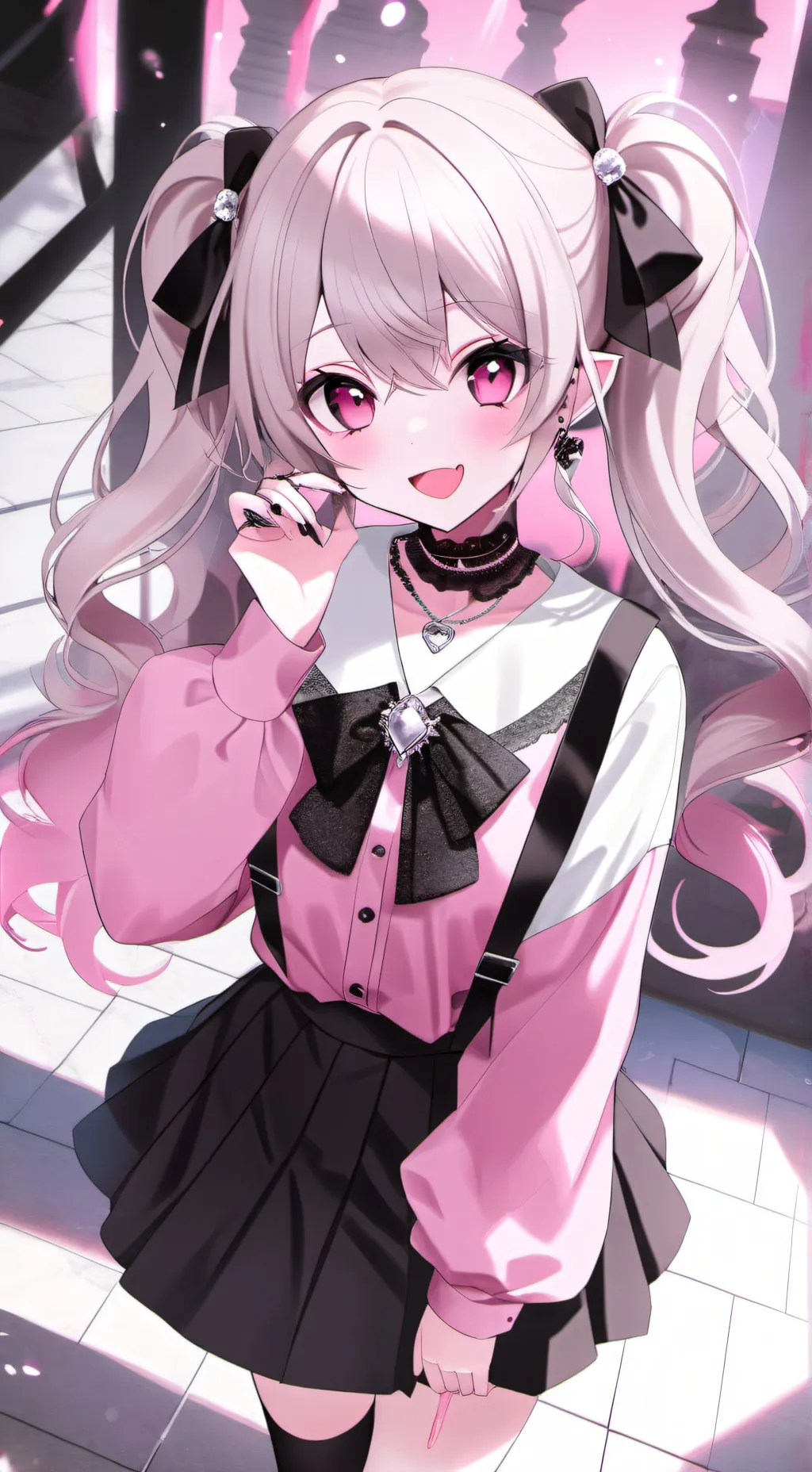 ai character: Luna background