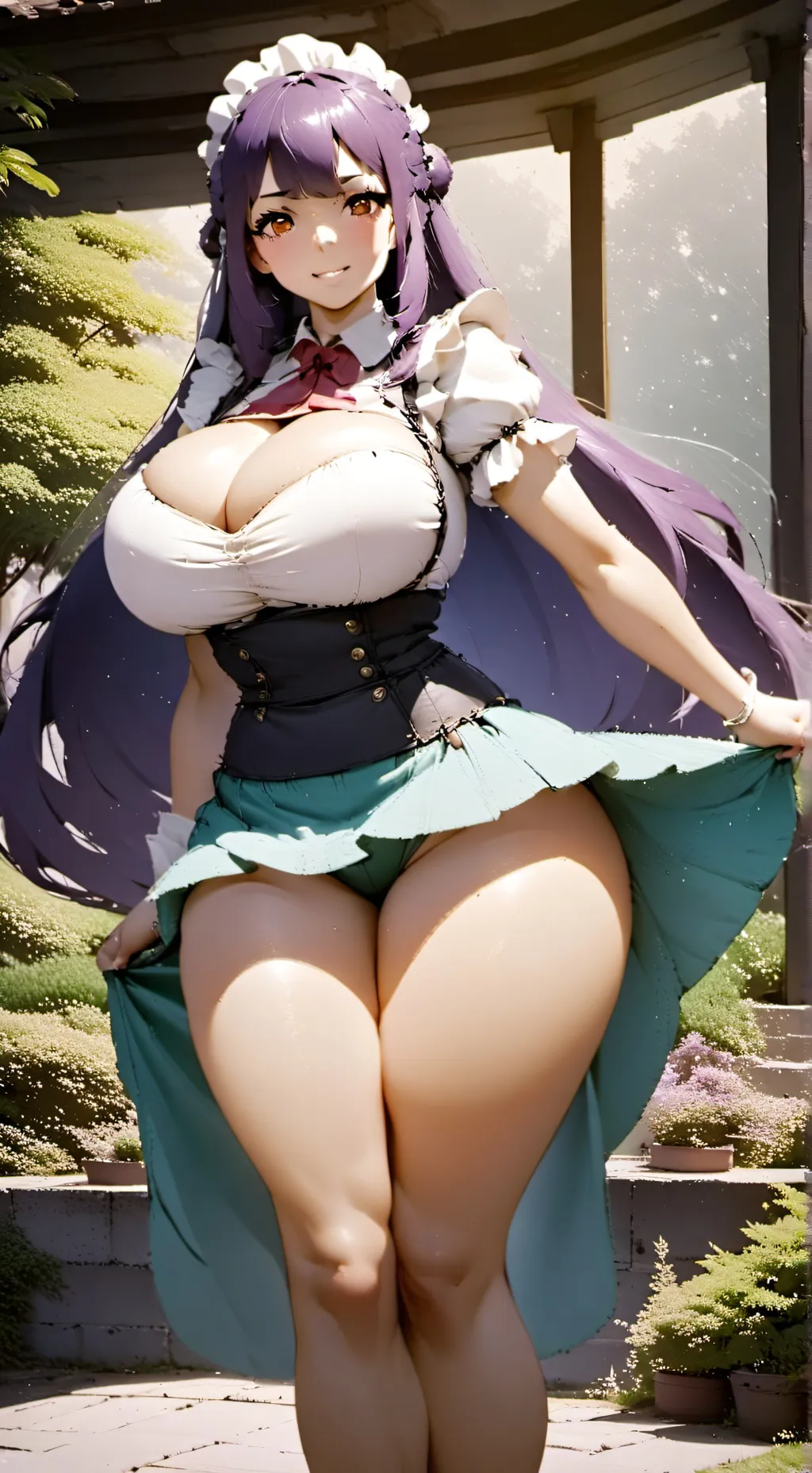 ai character: giantess background