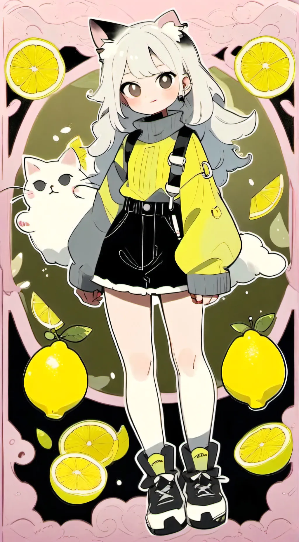 ai character: Bean background