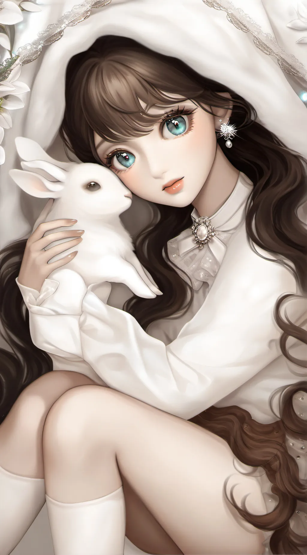 ai character: mina background