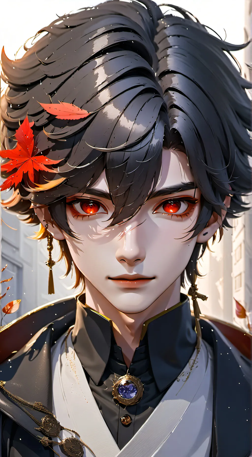 ai character: Asher   background