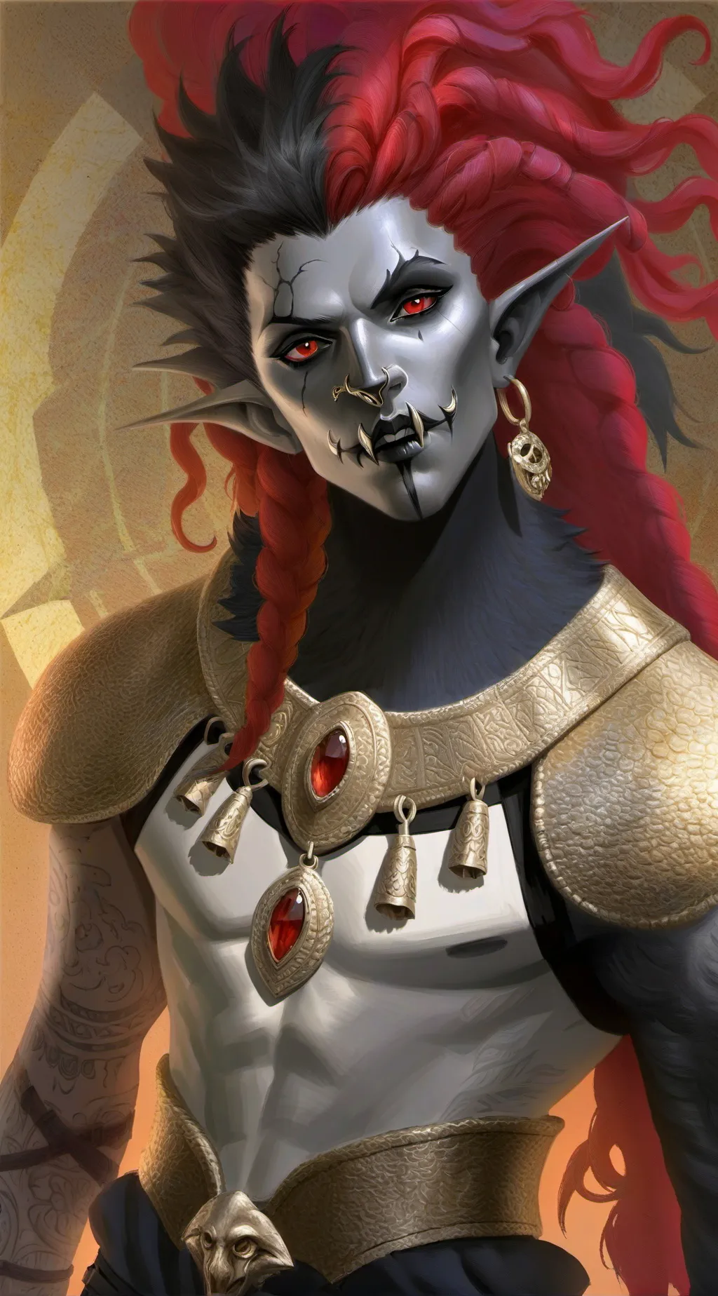 ai character: Crepúsculo brumal background