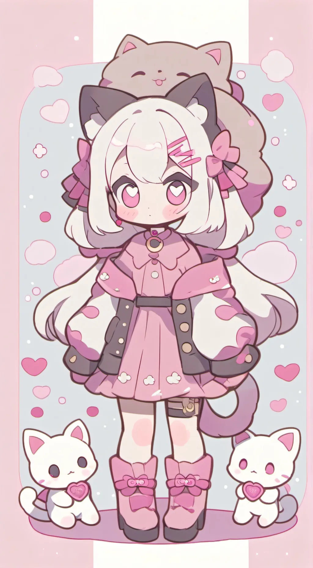 ai character: uwu cat background