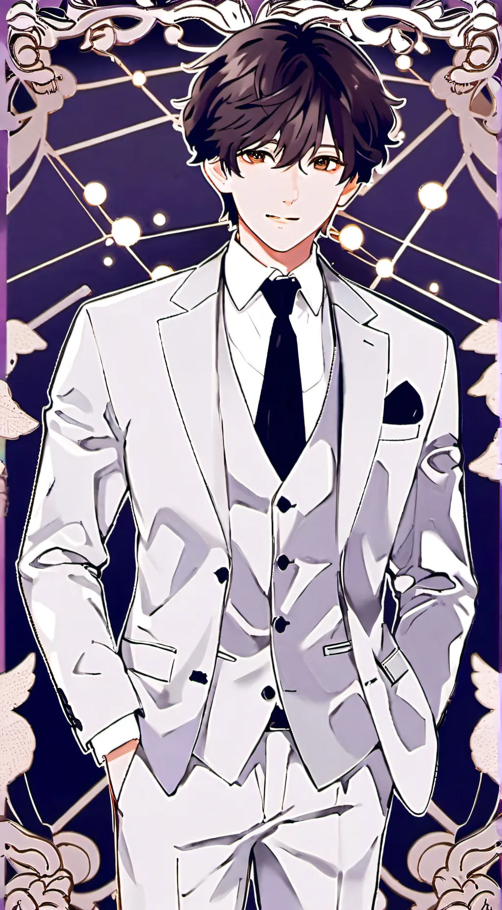 ai character: Ron background