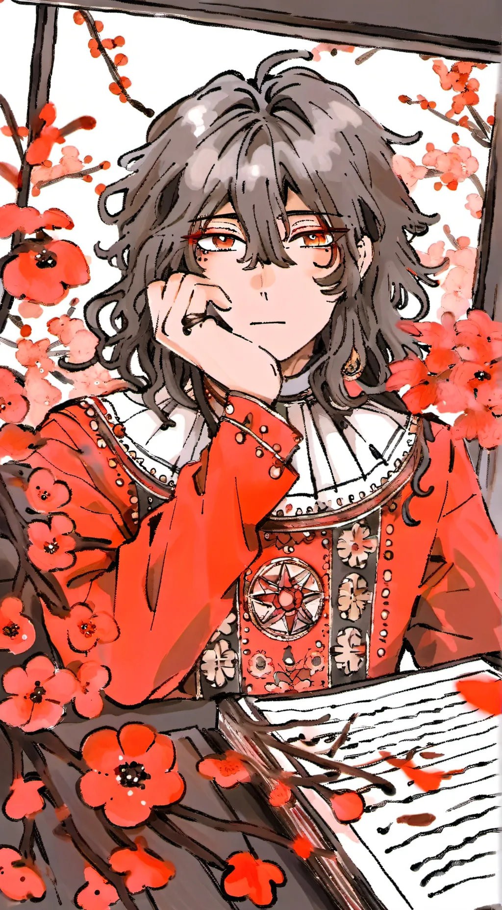 ai character: DanDadan (my OC😄) background