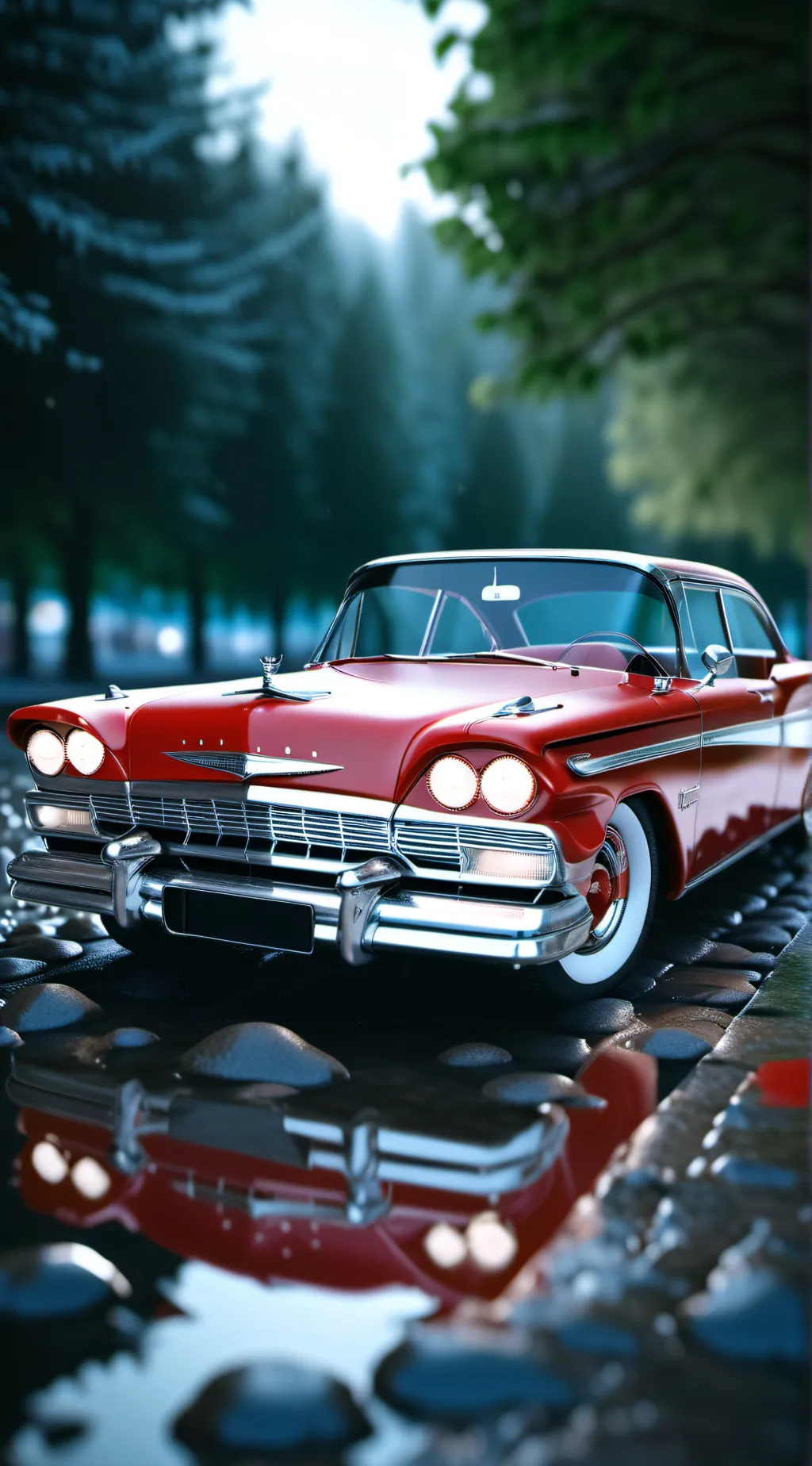 ai character: Christine  background
